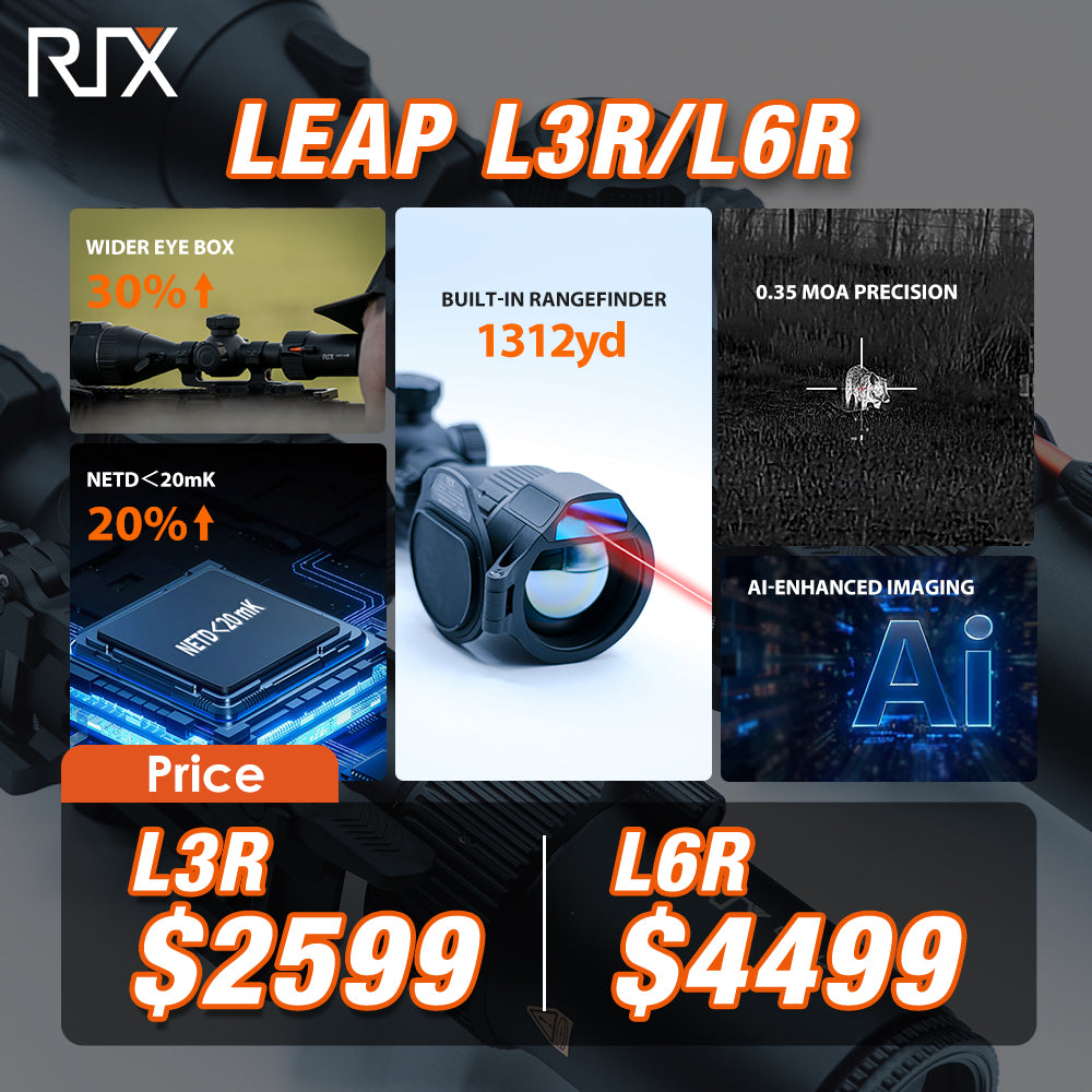 RIX Leap L3R Thermal Imaging Rifle Scope