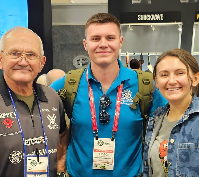 Hudson Askew with Legendary Competition Marksman Jerry