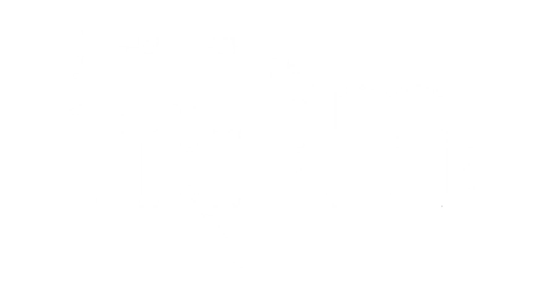 INFITAC-FML19-Thermal-Pistol-Sights-Fast-Mini-Dimensions-Sketch