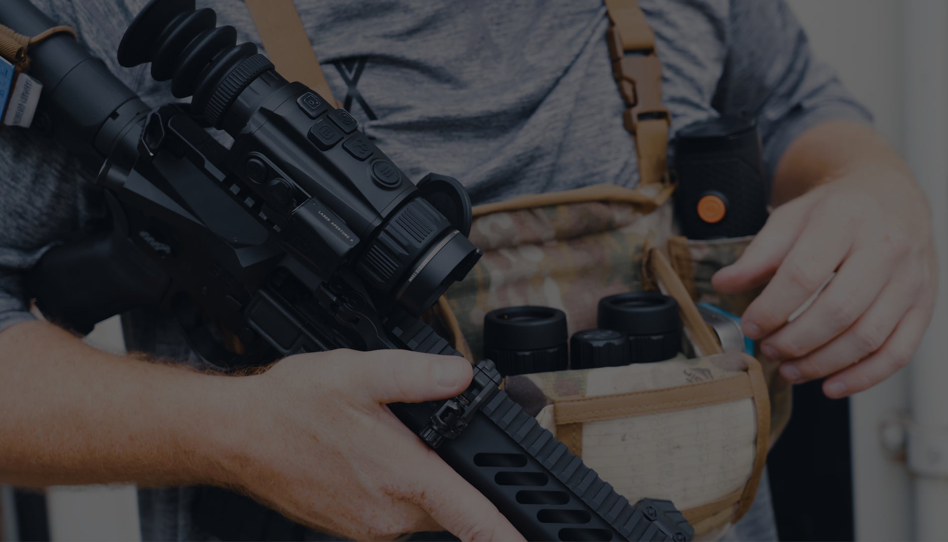 COMPETITION SHOOTER WITH THERMAL SCOPES